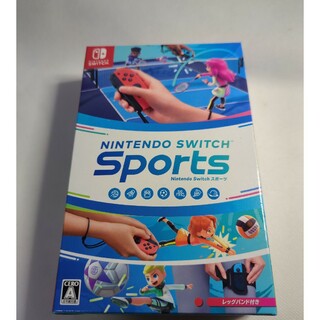 新品　Nintendo Switch Sports　レッグバンド付き(家庭用ゲームソフト)