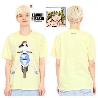 グラニフ(Design Tshirts Store graniph)のグラニフ 江口寿史■コラボ Tシャツ HARCO スクーター レモネード 老人Z(Tシャツ/カットソー(半袖/袖なし))