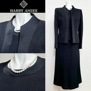 ハーディエイミス(HARDY AMIES)の■【美品】英国王室御用達　ハーディエイミス　最高級喪服礼服　トリアセテート混(礼服/喪服)