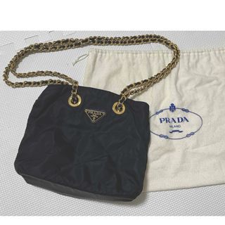 プラダ(PRADA)のプラダ　ナイロン　チェーンショルダーバッグ(ショルダーバッグ)