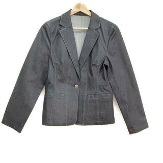 アクアスキュータム(AQUA SCUTUM)のAquascutum(アクアスキュータム) ジャケット レディース美品  - ダークネイビー 長袖/デニム/春/秋(その他)