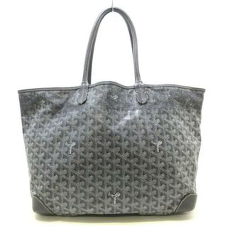 ゴヤール(GOYARD)のGOYARD(ゴヤール) トートバッグ サンルイPM ダークグレー コーティングキャンバス×レザー(トートバッグ)