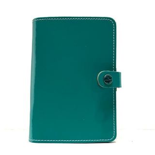 ファイロファックス(Filofax)のFilofax(ファイロファックス) 手帳 - グリーン レザー(その他)