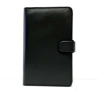 ファイロファックス(Filofax)のFilofax(ファイロファックス) 手帳美品  - 黒 レザー(その他)