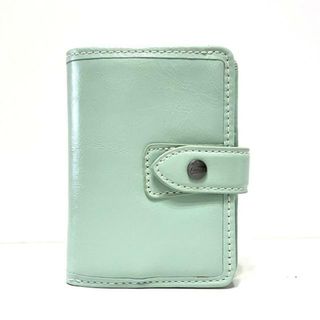 ファイロファックス(Filofax)のFilofax(ファイロファックス) 手帳美品  - ライトグリーン レザー(その他)