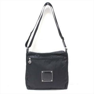 LONGCHAMP - LONGCHAMP(ロンシャン) ショルダーバッグ美品  - 黒 ナイロン×レザー