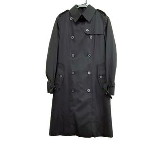 MACKINTOSH LONDON(マッキントッシュロンドン) トレンチコート サイズ38 M レディース - 黒 長袖/冬(トレンチコート)