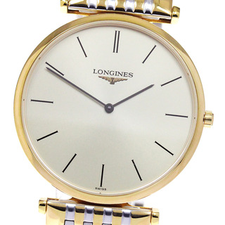ロンジン(LONGINES)のロンジン LONGINES L4.709.2 グランドクラシック クォーツ メンズ 良品 _820001(腕時計(アナログ))