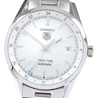 タグホイヤー(TAG Heuer)のタグホイヤー TAG HEUER WV2116-0 カレラ ツインタイム デイト GMT 自動巻き メンズ 良品 _808879(腕時計(アナログ))