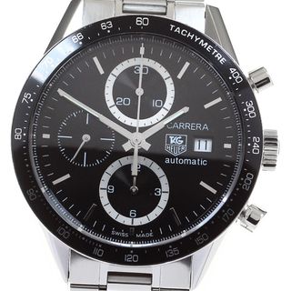 タグホイヤー(TAG Heuer)のタグホイヤー TAG HEUER CV2010 カレラ クロノグラフ デイト 自動巻き メンズ 良品 _818994(腕時計(アナログ))