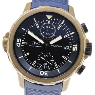 インターナショナルウォッチカンパニー(IWC)のIWC IWC SCHAFFHAUSEN IW379503 アクアタイマー クロノグラフ エクスペディション 自動巻き メンズ 良品 _819657(腕時計(アナログ))