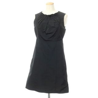 ニナリッチ(NINA RICCI)の【中古】ニナリッチ NINA RICCI ポリエステル ワンピース ブラック【サイズ38】【レディース】(ひざ丈ワンピース)