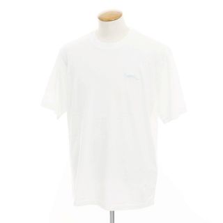 シュプリーム(Supreme)の【中古】シュプリーム Supreme 2024年春夏 Washed Tag S/S Top コットン クルーネック 半袖Ｔシャツ ホワイト【サイズM】【メンズ】(Tシャツ/カットソー(半袖/袖なし))