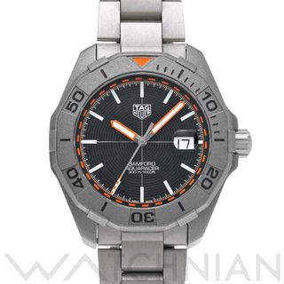 タグホイヤー(TAG Heuer)の中古 タグ ホイヤー TAG HEUER WAY208F.BF0638 ブラック メンズ 腕時計(腕時計(アナログ))