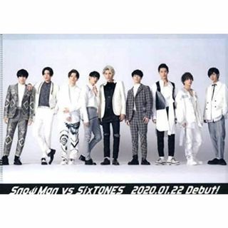 ジャニーズ(Johnny's)のSnow Man vs SixTONES グッズ デビューシングルCD 特典 A(ノベルティグッズ)