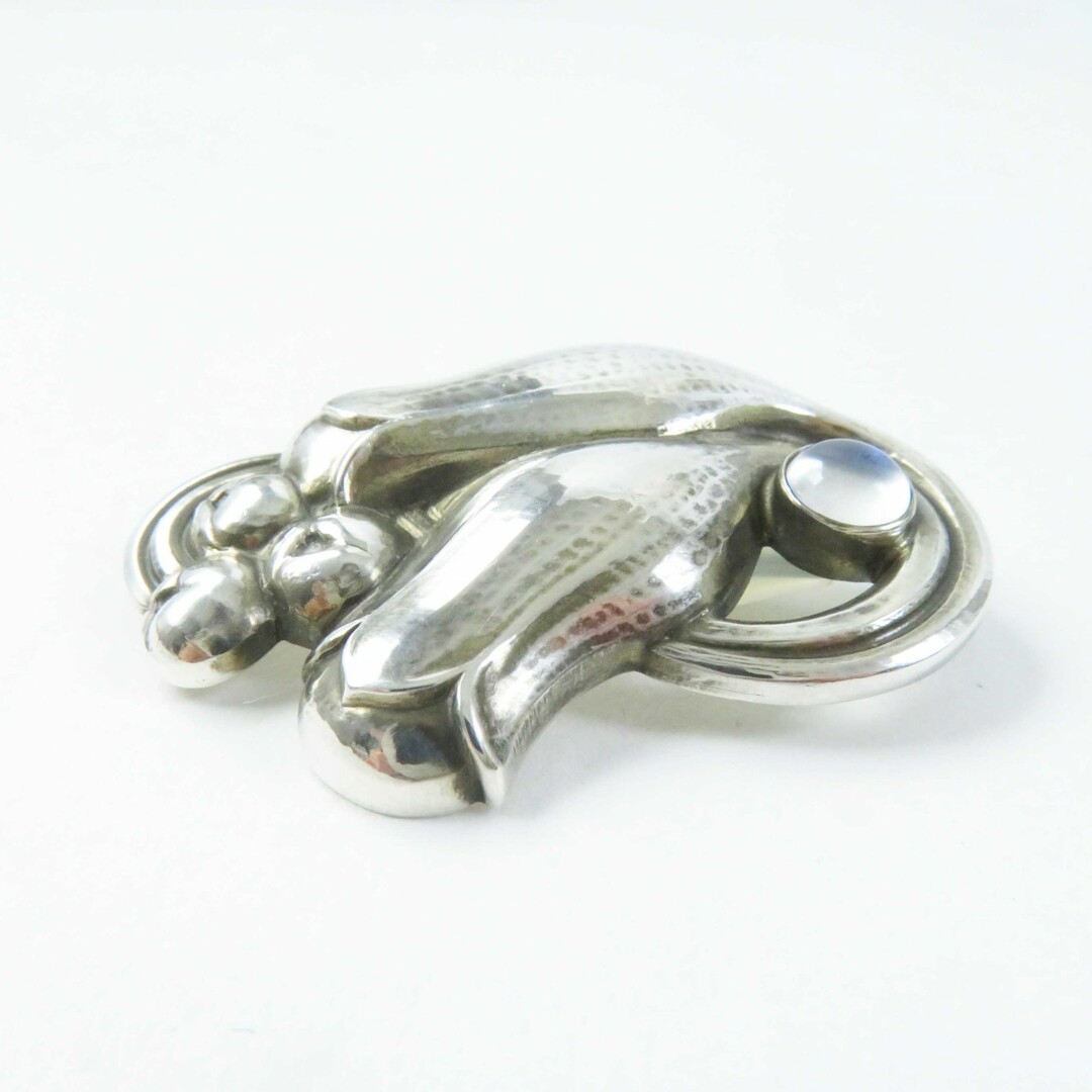 美品◎Georg Jensen ジョージジェンセン 100B スズラン フラワー 美品◎Georg Jensen ジョージジェンセン 100B スズラン フラワー