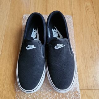 NIKE - NIKE　スリッポン　スニーカー　黒