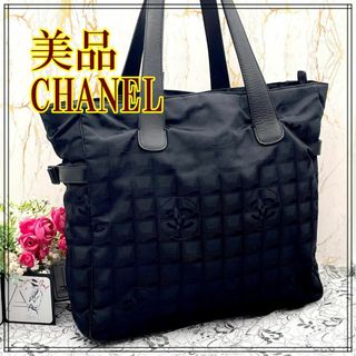 CHANEL - ★美品★　CHANEL　シャネル　ニュートラベルライン トートバッグ　GM