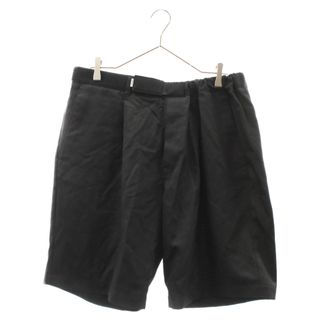 Graphpaper グラフペーパー Typewriter Wide Tuck Chef Shorts ワイドショーツ ハーフパンツ ブラック GM212-40261(ショートパンツ)