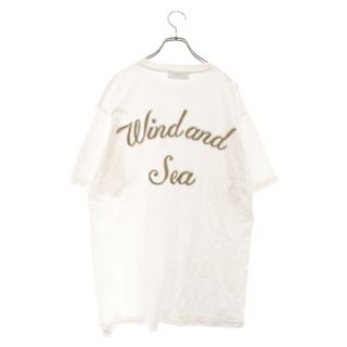 WIND AND SEA - WIND AND SEA ウィンダンシー バックロゴプリント半袖Tシャツ ホワイトXL WDS-0-BRW-24-Q1