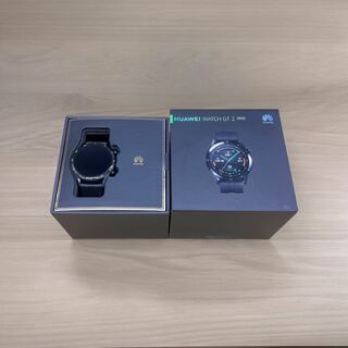 ファーウェイ(HUAWEI)のHUAWEI WATCH GT2　スポーツモデル 46mm 　美品(腕時計(デジタル))