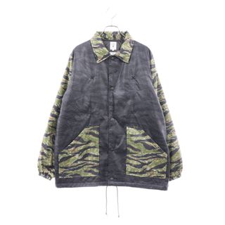 SOUTH2 WEST8 サウス2ウエスト8 S2W8 Camo Filling Coach Jacket タイガーカモ コーチジャケット チャコール(フライトジャケット)