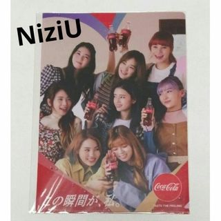 ニジュー(NiziU)の非売品NiziUオリジナルクリアファイル(コカコーラの)(ミュージシャン)