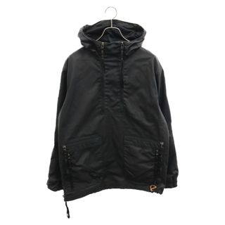 マハリシ(MAHARISHI)のmaharishi マハリシ 13AW PART ダブルジップ マウンテンパーカー ブラック(パーカー)