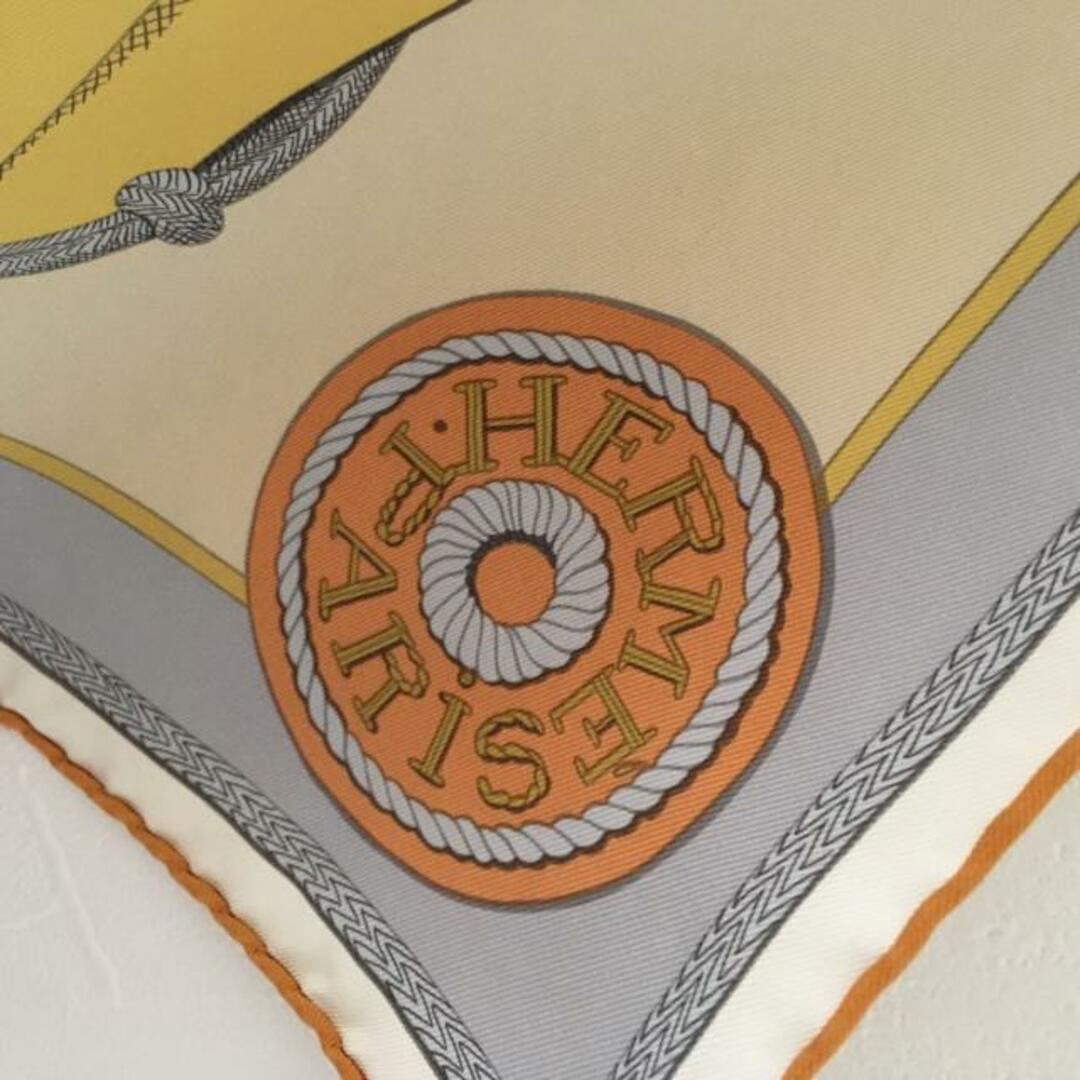 HERMES(エルメス) スカーフ美品 カレ ウォッシュ 90 ベージュ HERMES(エルメス) スカーフ美品 カレ ウォッシュ 90 ベージュ