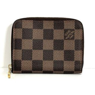 ルイヴィトン(LOUIS VUITTON)のLOUIS VUITTON(ルイヴィトン) コインケース ダミエ ジッピーコインパース N63070 エベヌ ダミエ・キャンバス(コインケース)