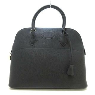 Hermes - HERMES(エルメス) ハンドバッグ ボリード35 黒 シルバー金具 アルデンヌ