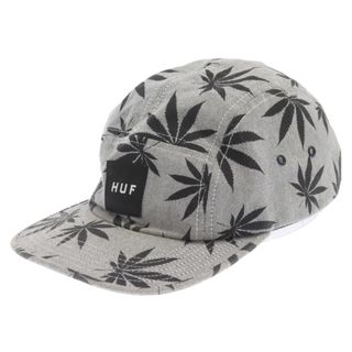 HUF - HUF ハフ SNOOP DOGG 420 5 Panel スヌープドッグ リーフ キャンプキャップ 帽子 グレー