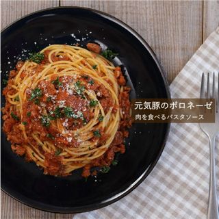 元気豚のボロネーゼ（160ｇ×2パック）　パスタソース(レトルト食品)