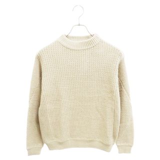 アンユーズド(UNUSED)のUNUSED アンユーズド crew neck knit US1805 クルーネックニットセーター ベージュ(ニット/セーター)