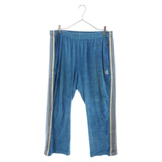 ニードルス(Needles)のNeedles ニードルス Narrow Track Pant ベロアナロートラックパンツ ブルー KP227(その他)