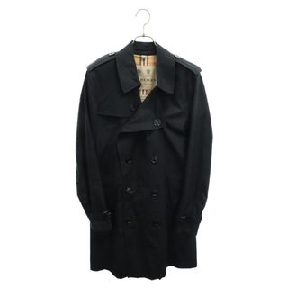 バーバリー(BURBERRY)のBURBERRY バーバリー THE CHELSEA チェルシー コットンロングトレンチコート ブラック 850/68Q(トレンチコート)