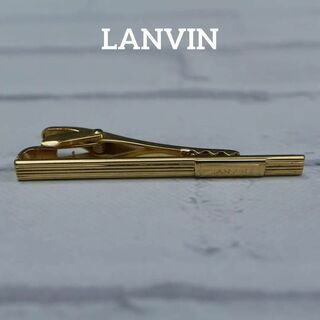 ランバン(LANVIN)の【匿名配送】LANVIN ランバン タイピン ゴールド シンプル 3(ネクタイピン)