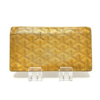 ゴヤール(GOYARD)のGOYARD(ゴヤール) 長財布 リシュリュー イエロー コーティングキャンバス(財布)