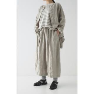 ネストローブ(nest Robe)のnest Robe リネンキュロットパンツ(カジュアルパンツ)