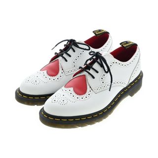 ドクターマーチン(Dr.Martens)のDr.Martens シューズ（その他） UK5(23.5cm位) 白x赤 【古着】【中古】(その他)