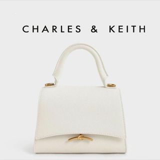 Charles and Keith - CHARLES&KEITH ハクスリーメタリック プッシュロックトップハンドル