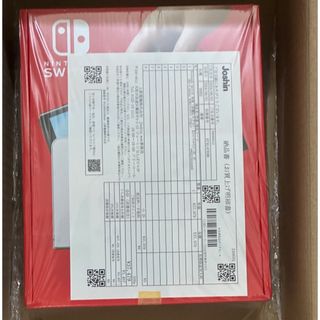 ニンテンドースイッチ(Nintendo Switch)のNintendo Switch  スイッチ本体 有機EL 新品　ホワイト(家庭用ゲーム機本体)