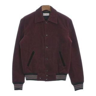 SAINT LAURENT PARIS ブルゾン（その他） 46(M位) 赤 【古着】【中古】(その他)