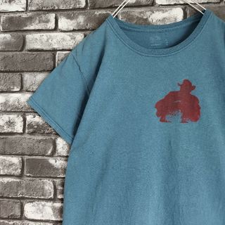 フルーツオブザルーム(FRUIT OF THE LOOM)のフルーツオブザルームオールドデザイン雰囲気古着tシャツTシャツ人物バックロゴ(Tシャツ/カットソー(半袖/袖なし))