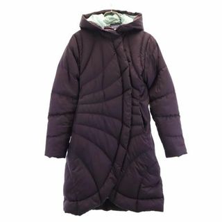 パタゴニア(patagonia)のパタゴニア アウトドア 28475 ダウンコート XS パープル系 patagonia フード ロゴ レディース(ダウンコート)