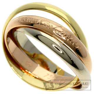 カルティエ(Cartier)のCARTIER トリニティ #60 リング・指輪 K18YG K18PG K18WG レディース(リング(指輪))