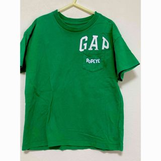 ギャップキッズ(GAP Kids)のキッズTシャツ / GAP× POPEY / グリーン /Sサイズ(120cm)(Tシャツ/カットソー)