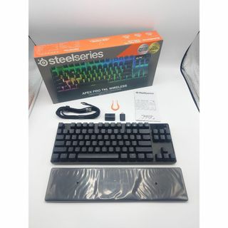 スティールシリーズ(SteelSeries)のSteelSeries ApexPro TKL 64865 ゲーミングキーボード(PC周辺機器)