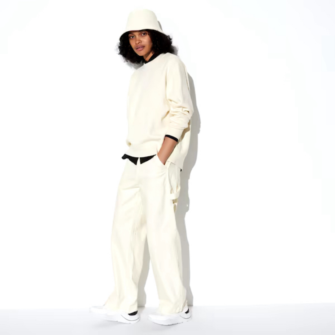 UNIQLO - 新品 ユニクロ ペインターパンツ(丈長め77cm) S UNIQLO - 新品 ユニクロ ペインターパンツ(丈長め77cm) S