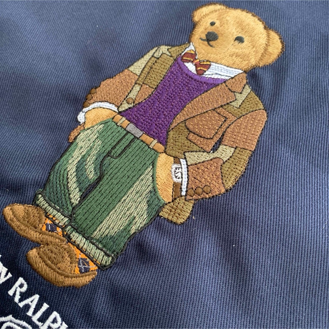 新品 ポロラルフローレン ポロベア刺繍トートバッグ ショルダー 新品 ポロラルフローレン ポロベア刺繍トートバッグ ショルダー